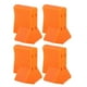 thumbnail image 3 of Juego de 4 resguardos para escaleras Perfecl pata antideslizante duradera Amarillo, 3 of 8