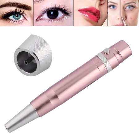 Dilwe 2Types Eyebrow Lip Eyeliner Tattoo Machine Semi Permanent Makeup Rotary Power Supply Pen, Eyebrow Tattoo Machine, Tattoo Pen (Best Rosary Tattoos On Arms)