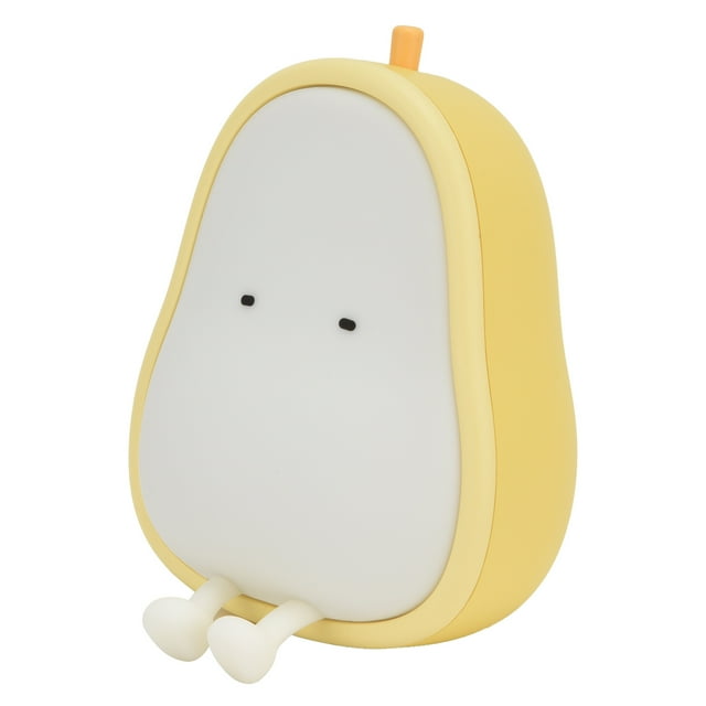 Luces nocturnas en forma de pera de dibujos animados, luz nocturna LED, luz nocturna LED de dibujos animados, decoraciones para dormitorio, rendimiento finamente sintonizado Jadeshay A