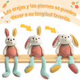 thumbnail image 3 of Peluche Grande Conejo 70 Cm Juguete Para Niños Ajustable Xtellar blanco, 3 of 4