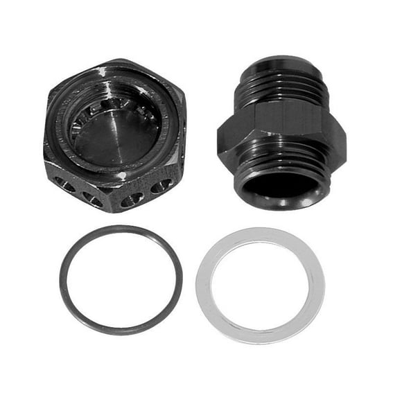 Moroso Performance Connecteur de Système d'Évacuation de Manivelle 22635 Vis sur le Côté du Couvercle de Valve