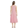 thumbnail image 3 of Time and Tru Women's Midi Tank Dress, 3 of 5