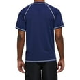 thumbnail image 4 of Tyhengta Men's T-Shirt Swim Tee Short Sleeve Running Shirt Swimwear Swim Hiking Workout Shirt, 4 of 8