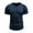 Dark Blue, variant on FRSASU Men's Casual Cotton T-Shirts V Neck Fashion Casual Short Sleeve Gym Athletics T-Shirts Pink