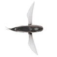 thumbnail image 1 of Señuelo De Pez Volador, Cebo De Pesca Atractivo Compacto De Silicona Para Agua De Mar ANGGREK Negro, 1 of 8