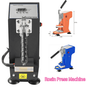MOPHOTO Personal Rosin Heat Press Machine, Duel Heated Plates Rosin Oil Extractor, 770lbs Max Pressing Force Manual Heat Presser, 2"x 3"