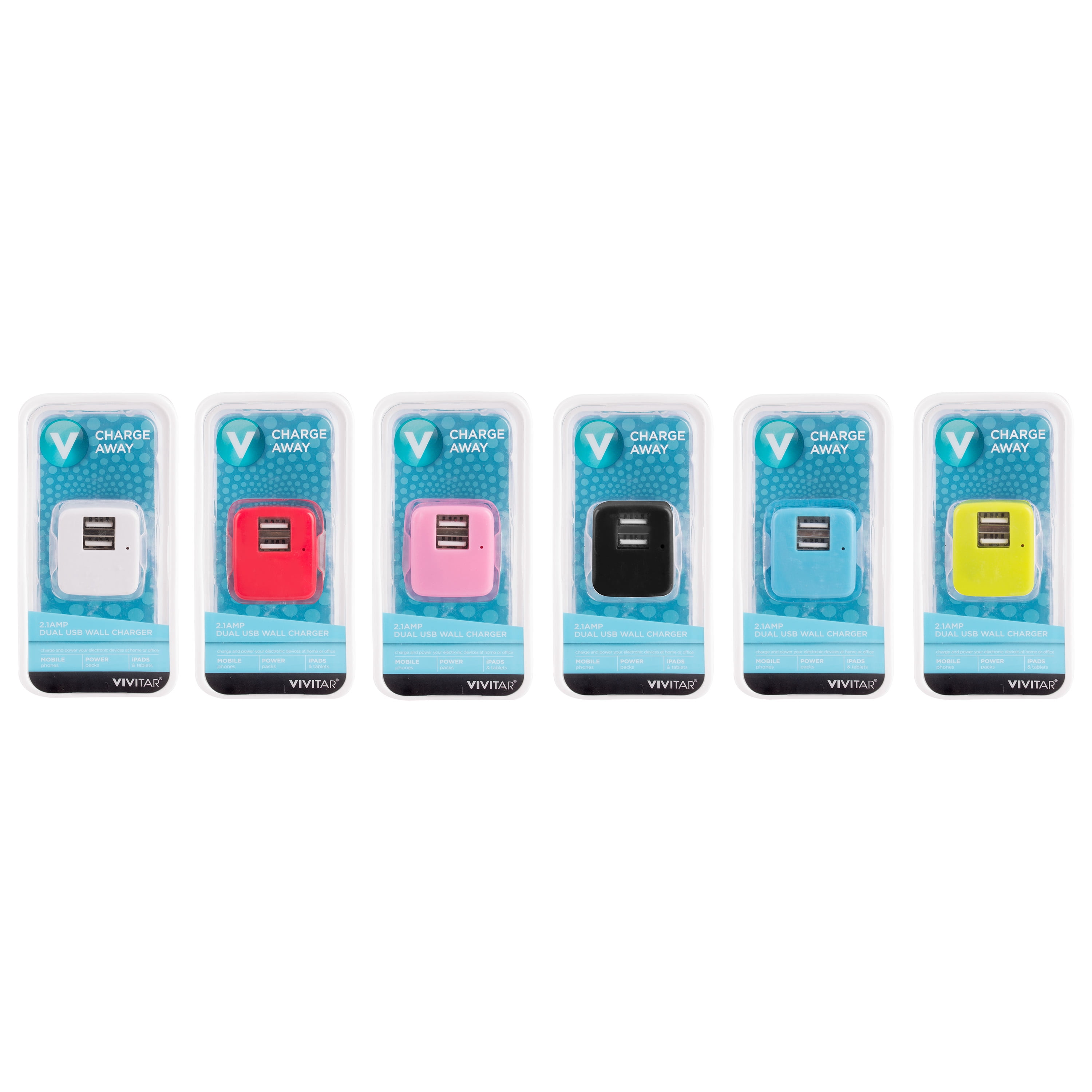 Vivitar 2.1 Amp Dual USB Wall Charger