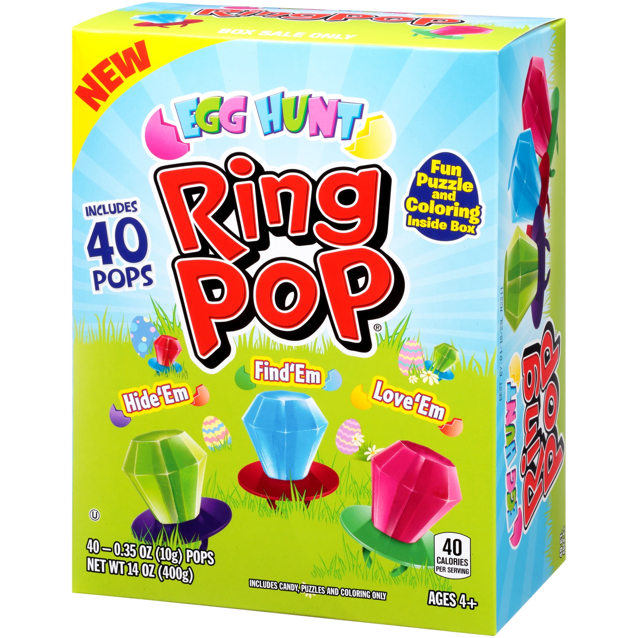 Bazooka Ring Pop Hard Candy - Pack of 24 for sale online | eBay