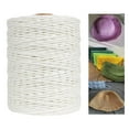 thumbnail image 4 of jifeng Raffia Paper Yarn Twine Gift Wrapping DIY Craft Box Weaving Crocheting White, 4 of 9