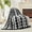 Cable Black, variant on Amelie Home Reversible Soft Knit Throw – Plush Feather Yarn Blanket for Couch, Plaid Ivory 50"x60"