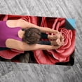thumbnail image 5 of Rose Gym Towel with Storage Bag, 72.8"x26.8", Suitable for Yoga, Pilates, Fitness, etc. - Yoga Mat Towel, Gym Towel for Workout, 5 of 6