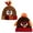 2 PCS Adult Turkey Hats, variant on Joyfy 2Pcs Thanksgiving Hat for Adults Kids,Turkey Trots Thanksgiving Role Play Cosplay, Party Supplies, Accessories, Costume Hats Brown