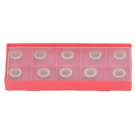 

10Pcs Turning Insert Carbide Blade Lathe Cutter Milling CNC Tool Set Kit RPMT1003