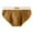 Brown, variant on zeranth Men Briefs Mid Waist Solid Color Soft Breathable Moisture-wicking Cotton Quick-drying Thin Loose Elastic Anti-shrink Men Underpants Underwear