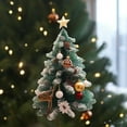 thumbnail image 4 of 5pc Christmas Tree Car Pendant Christmas Acrylic Decoration Decorations, 4 of 4