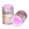 thumbnail image 2 of WOBOGO Size Combo Candle Flickering Flameless with Remote Control and Timer for Romantic Atmosphere Golden Retriever, 2 of 7