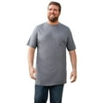 thumbnail image 5 of Boulder Creek By Kingsize Men's Big & Tall Heavyweight Longer-Length Pocket Crewneck T-Shirt, 5 of 6
