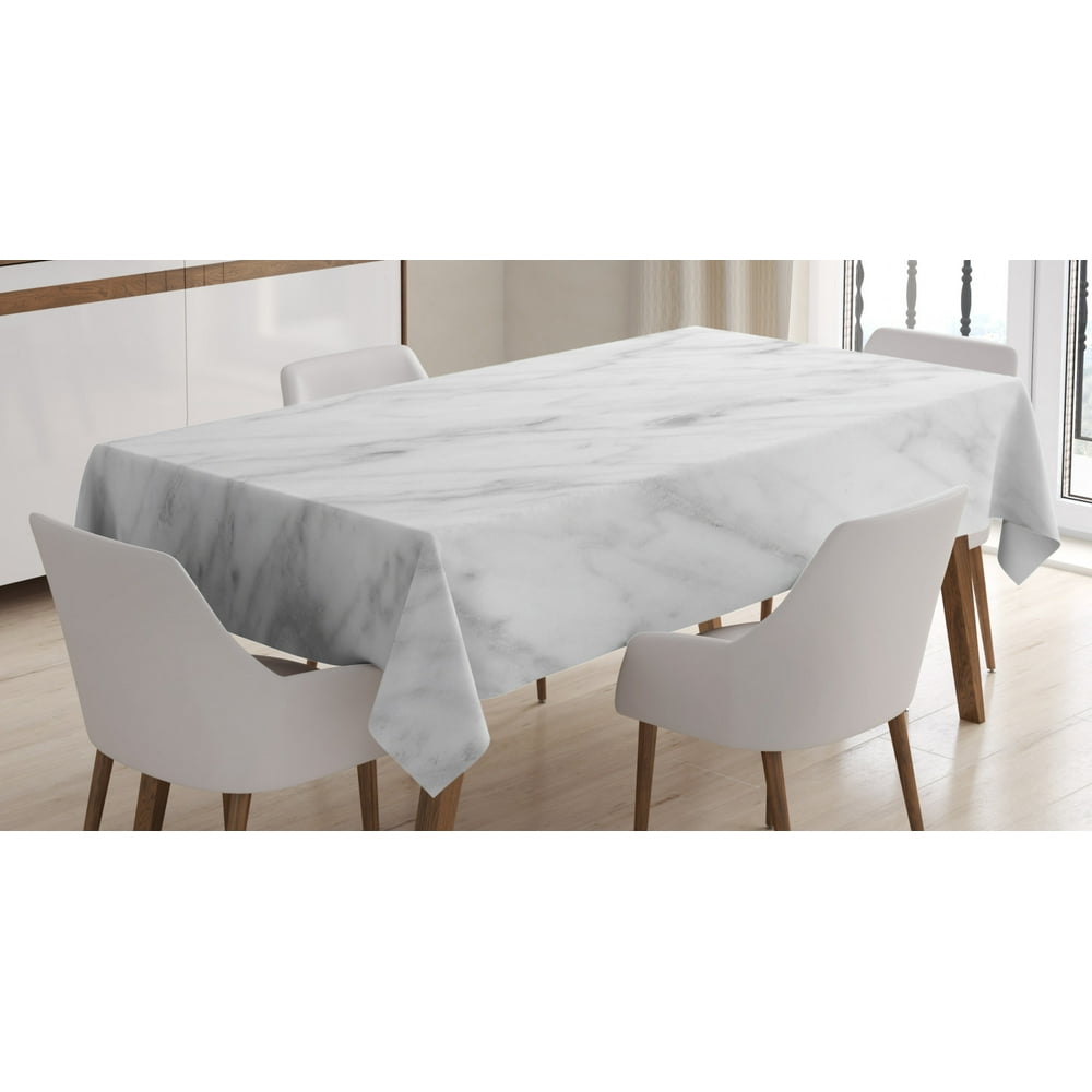 Marble Tablecloth, Carrara Marble Tile Surface Organic Sculpture Style