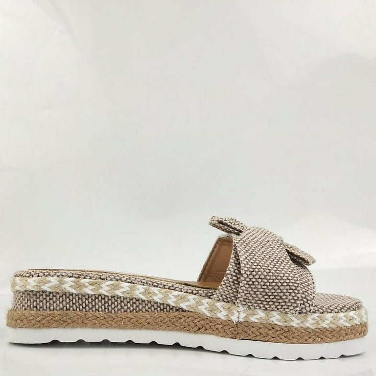 Sodopo Slide Sandals for Women or Ladies Dressy Summer Casual