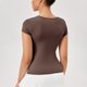 thumbnail image 4 of mfyjkho Camisetas Sin Mangas Para Hombre, Camisetas Deportivas De Manga Corta Con Secado Rápido De Color Liso Para Mujer Tops Para Mujer Xxl, 4 of 6