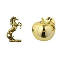 thumbnail image 1 of Escultura De Caballo De Pie Con Forma De Fruta, Figura De Cerámica, Hecha A Mano, Decoración De Mesa, Adorno De Colección Para Hoteles, Estanterías, Chimeneas, Porches, Restaurantes,, 1 of 8