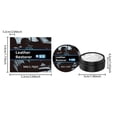 thumbnail image 3 of JGJJUGN 50g Leather Care Balm, Leather Cleaner and Conditioner, Stain Removal Polish, Protective Coating for Seats and Dashboards, Interior Maintenance for All Leather Types, 3 of 9