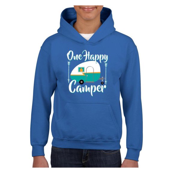 Big Boys Hoodies and Sweatshirts - ONE HAPPY CAMPER