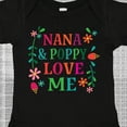 thumbnail image 4 of Inktastic Nana and Poppy Love Me Boys or Girls Baby Bodysuit, 4 of 5