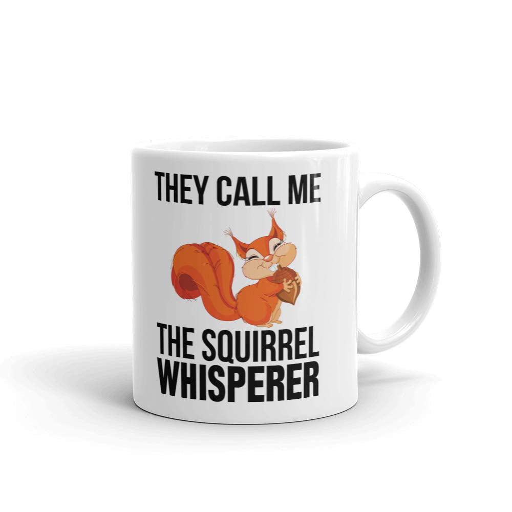 Printed Ceramic Coffee Tea Cup Gift 11oz mug Peace Squirrel 