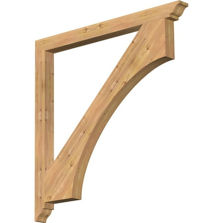 

Ekena Millwork 3 1/2 W x 48 D x 48 H Westlake Traditional Smooth Bracket Western Red Cedar