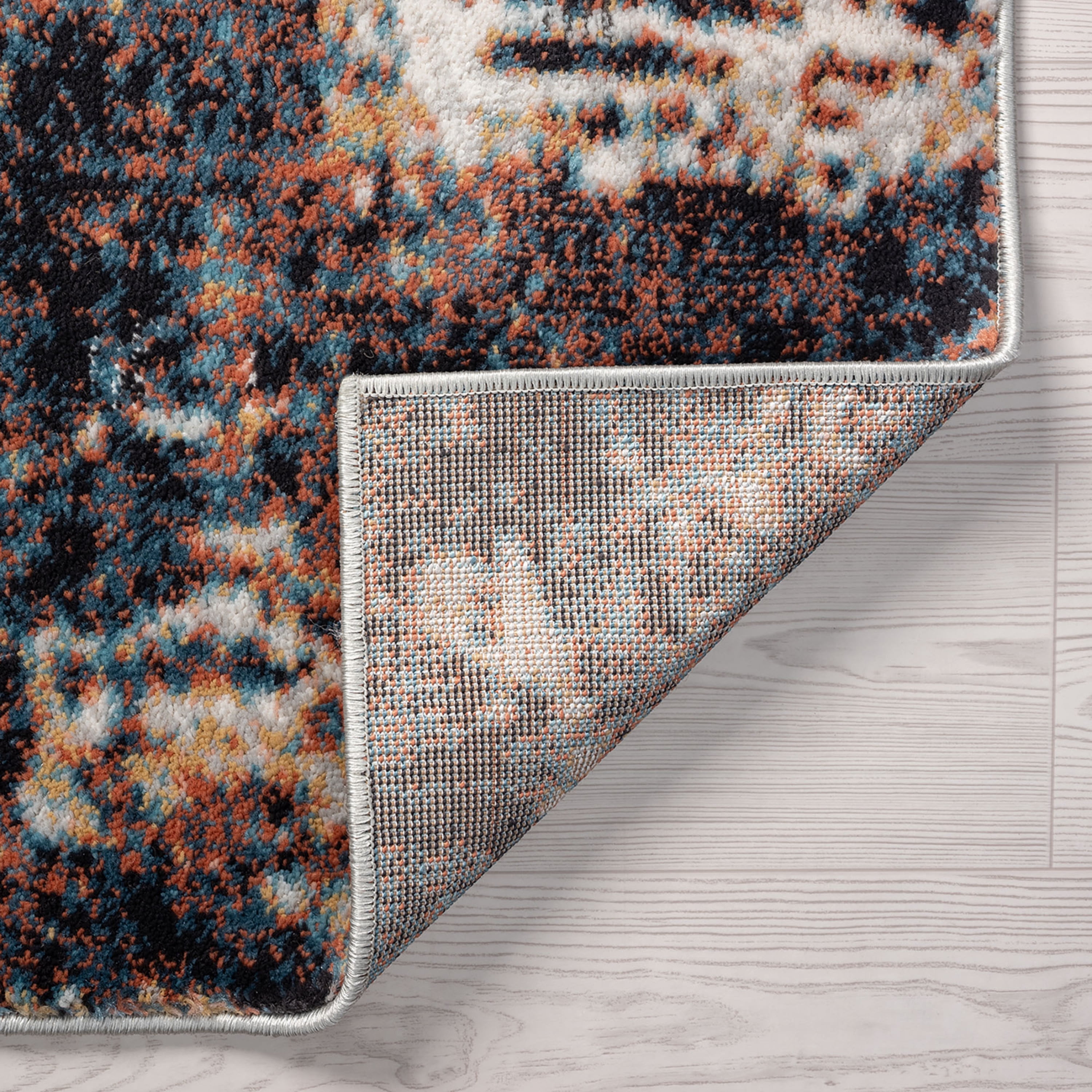 Anabel Contemporary 8' x 10' Multi-Color Polypropylene & Polyester Indoor Area Rug