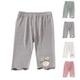 thumbnail image 4 of Odeerbi 6M-6Y Niños Niñas Mallas Elásticas de Modal Pantalones Capris Ropa Exterior de Verano Pantys Elásticos Recortados, 4 of 4
