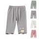 thumbnail image 4 of Odeerbi 6M-6Y Niños Niñas Mallas Elásticas de Modal Pantalones Capris Ropa Exterior de Verano Pantys Elásticos Recortados, 4 of 4