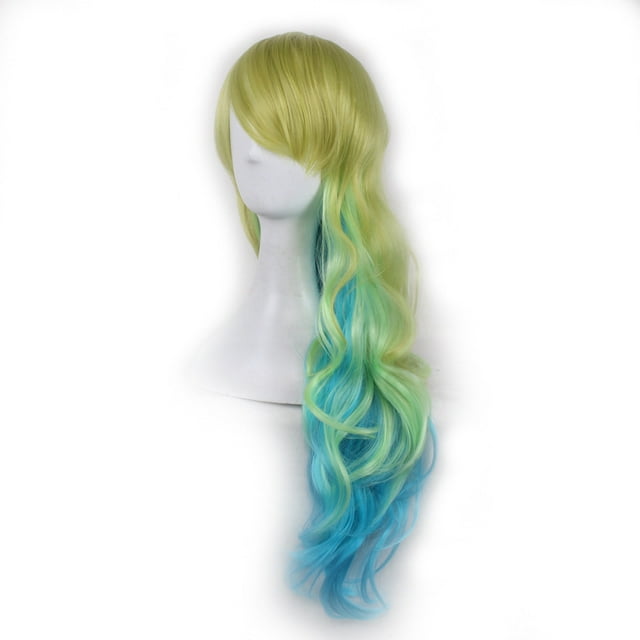 Peluca sintética para cosplay de Miss Kobayashi, criada dragón, Lukas, 68 cm