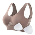 thumbnail image 2 of Sports Bras for Women Lightweight Breathable High Impact Wireless Padded Push Up Bralettes Workout Gym Yoga Bra, 2 of 3