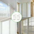 thumbnail image 5 of Fixation de Store Sans Perçage Rouleau Store Sans Perçage Fixation de Rideau Sans Perçage, 8 Pcs Support de Rideau Sans Perçage, 5 of 5