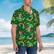 thumbnail image 3 of Balery Cat St Patrick's day Camisas hawaianas de manga corta para hombre, camisas playeras de corte holgado, camisas de vacaciones con botones,XX-Large, 3 of 7