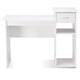 thumbnail image 4 of Escritorio para Ordenador Costway Mesa de Computadora para Oficina 108 x 50 x 82 cm Blanco, 4 of 10