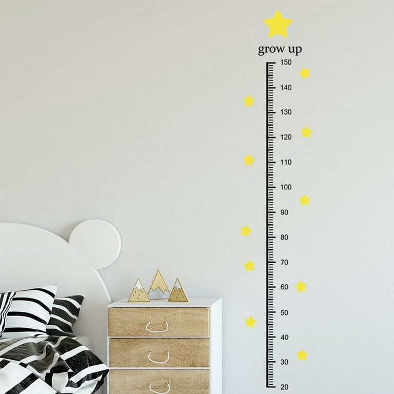 growth chart wall decal dry erase wall sticker Growth Chart Ruler