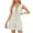 Beige, variant on Summer Rompers for Women Jumpsuit Shorts Casual Loose Fit Summer Women's Fashion Sleeveless V-Neck Lace-Up Spaghetti Strap Overalls