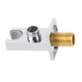 thumbnail image 3 of F‑Y290 Soporte de codo para salida de ducha para manguera Soporte de cabezal de latón Conector de pared, 3 of 14