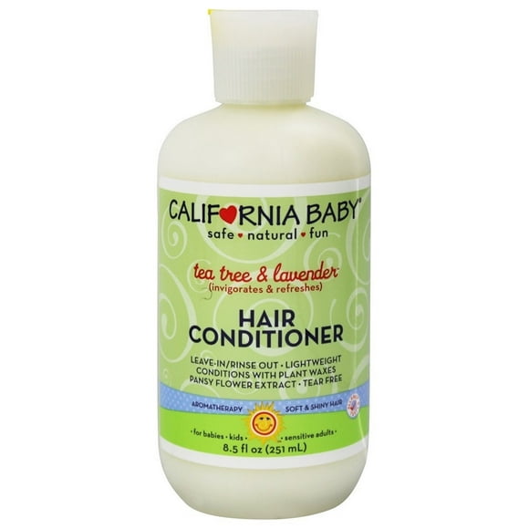California Baby Après-shampooing Arbre à Thé et Lavande - 8.5 Once
