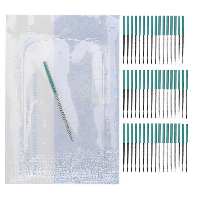 50PCS Professional Eyebrow Tattoo Needles Microblading Pen Shading Blades Permanent Makeup5RL