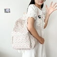 thumbnail image 4 of FunnyBeans Floral Printed Backpack Women Travel Flower Student School Bag Preppy Bookbag (B), 4 of 9
