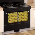 thumbnail image 2 of 4 Pcs Funny Kitchen Towels,Yellow Boston Terrier and Flower Microfiber Dish Towels,Kitchen Tea Towels,Kitchen Towel Set (18" X 26"), 2 of 3