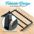 thumbnail image 6 of Pyle Portable Multi Instrument 9 Space Guitar Floor Stand Rack Holder, 6 of 8
