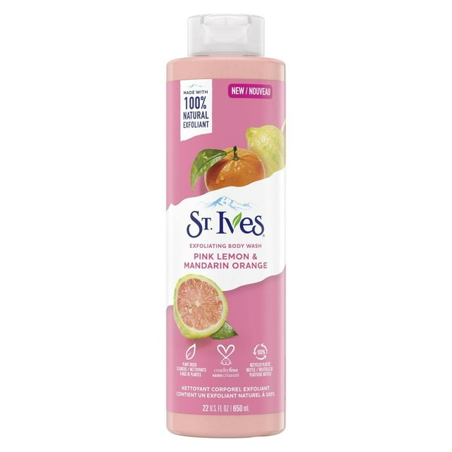 Nettoyant corporel St. Ives Citron Rose et Mandarine