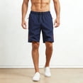 thumbnail image 2 of PIMSSY Men Casual Shorts Lightweight Athletic Breathable Summer Comfort Wear With Pockets Solid Color Outdoor Male Soft Bottoms, 2 of 4