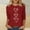 Z4-Red shirts for women, variant on Qetyuw Womens 3/4 Sleeve Tops Love Heart Print Crew Neck Tees Casual Sport Tee Shirts Plus Size Lightweight Comfy Tshirts