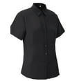 thumbnail image 5 of EFINNY Women's Button Down Shirts Short Sleeve Regular Fit Work Office Blouse,S M L XXL 3XL 4XL 5XL (Plus Size),Black Dress Shirts for Women Ladies, 5 of 8